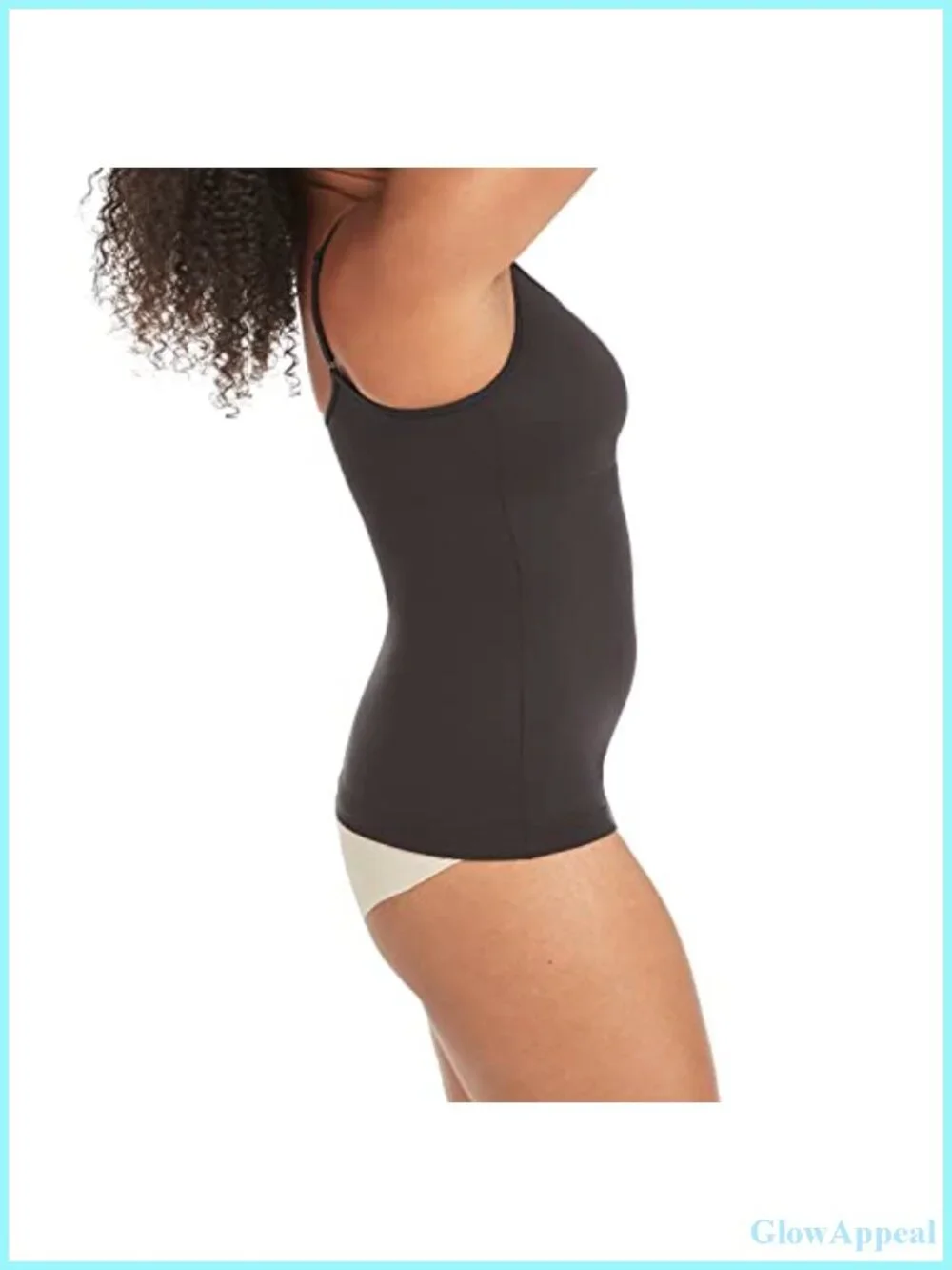Firm Control Tummy Shapewear Cami Tank Top with Adjustable Straps